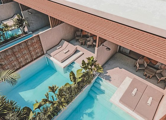 ananea Pnoe - Wohnbeispiel Deluxe Suite Privatpool (Zimmercodierung WDR)