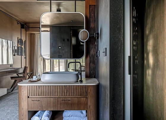 ananea Pnoe - Wohnbeispiel Doppelzimmer Deluxe Suite Privatpool (Zimmercodierung WDR)