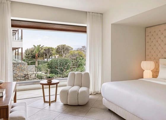 Amirandes A Grecotel Resort To Live - Wohnbeispiel Doppelzimmer Superior Gartenblick (Zimmercodierung DSG)