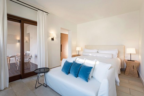 Phãea Blue, Elounda, Crete - Wohnbeispiel Deluxe Bungalow Meerblick beheizter Privatpool (Zimmercodierung BD1)