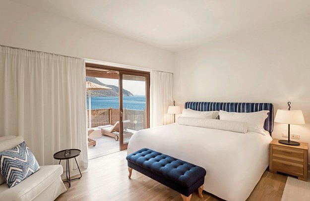 Phãea Blue, Elounda, Crete - Wohnbeispiel Deluxe Suite Meerblick (Zimmercodierung WD1)
