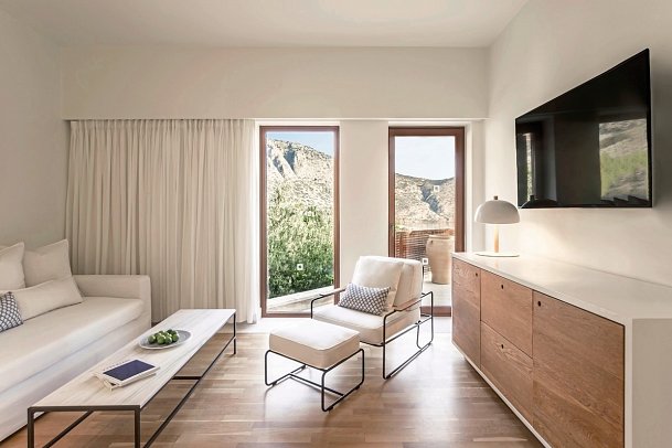 Phãea Blue, Elounda, Crete - Wohnbeispiel Deluxe Suite Meerblick (Zimmercodierung WD1)