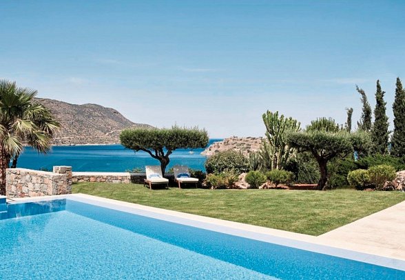 Phãea Blue, Elounda, Crete - Wohnbeispiel The Phaea Blue Villa 3 Bedroom Sea View (Zimmercodierung VB1)