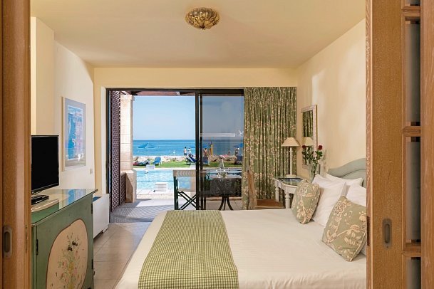 Aquila Rithymna Beach - Wohnbeispiel Familienzimmer Meerblick (Zimmercodierung FBM)