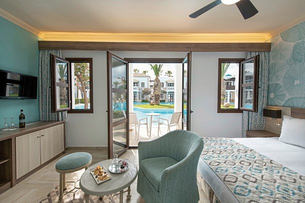 Mitsis Royal Mare - Wohnbeispiel Bungalow Sharing Pool (Zimmercodierung BBQ)