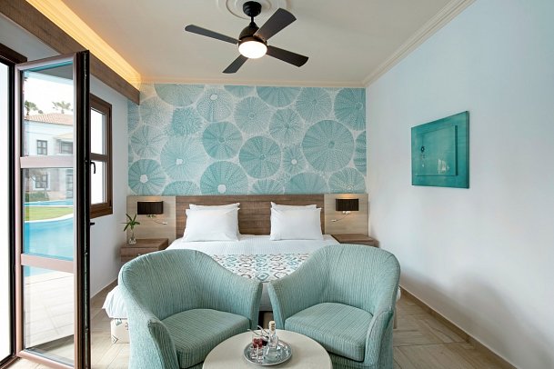 Mitsis Royal Mare - Wohnbeispiel Bungalow Sharing Pool (Zimmercodierung BBQ)