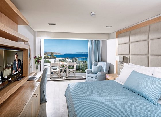 Elounda Bay Palace - Wohnbeispiel Doppelzimmer Deluxe Meerblick (Zimmercodierung DDM)