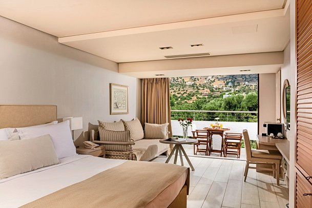 Elounda Bay Palace - Wohnbeispiel Familienzimmer Gartenblick (Zimmercodierung FBG)