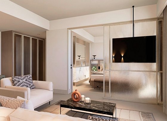 Creta Star - Wohnbeispiel Juniorsuite (Zimmercodierungen JBG, JBN & JBM)