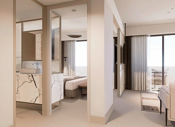 Creta Star - Wohnbeispiel Juniorsuite (Zimmercodierungen JBG, JBN & JBM)