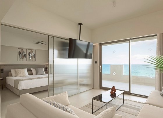 Creta Star - Wohnbeispiel Juniorsuite Meerblick (Zimmercodierung JBM)
