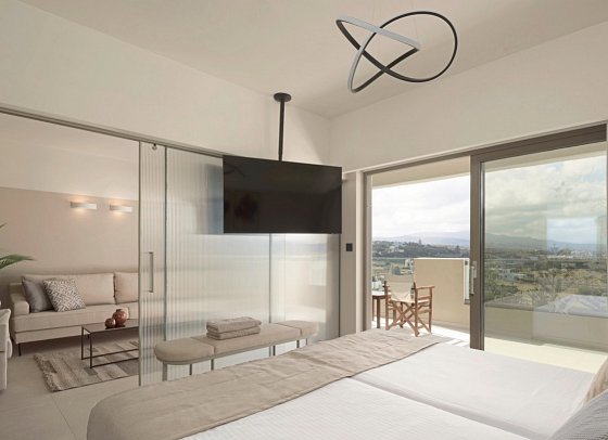 Creta Star - Wohnbeispiel Juniorsuite Gartenblick (Zimmercodierung JBG)