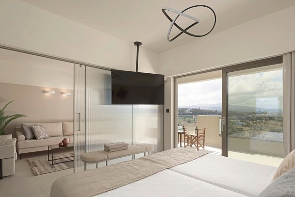 Creta Star - Wohnbeispiel Juniorsuite Gartenblick (Zimmercodierung JBG)