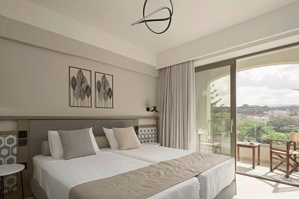 Creta Star - Wohnbeispiel Doppelzimmer Superior Gartenblick (Zimmercodierung DSG)