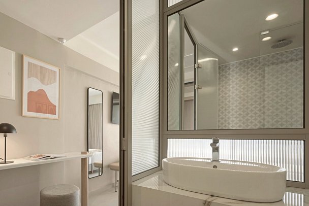 Creta Star - Beispiel Bad (Zimmercodierungen DP1, DSG, DSM, DS1 & DSN)