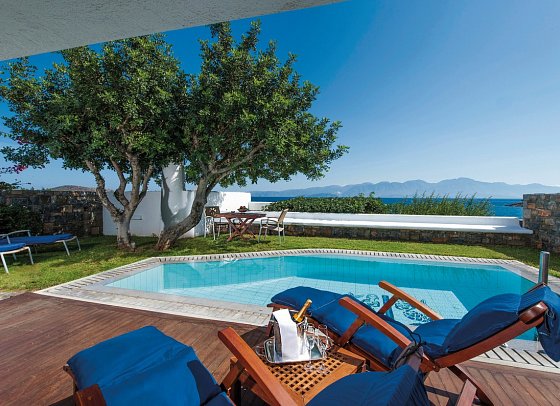 Elounda Beach Hotel & Villas - Wohnbeispiel Meerblick-Bungalow Privatpool