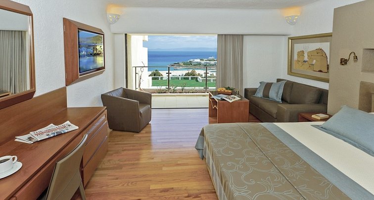 Porto Elounda Golf & Spa Resort - Wohnbeispiel Doppelzimmer Meerblick