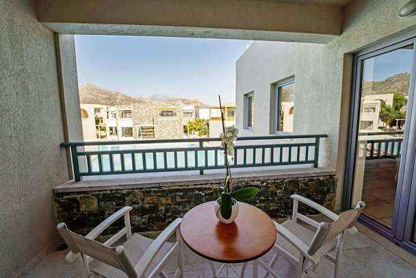 Ostria Resort & Spa - Wohnbeispiel Doppelzimmer Superior Gartenblick (Zimmercodierung DSG)