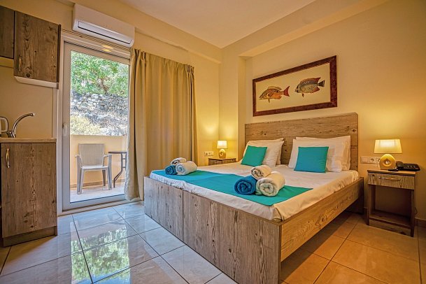 Elounda Water Park Residence Hotel - Wohnbeispiel Doppelzimmer (Zimmercodierung DB1)