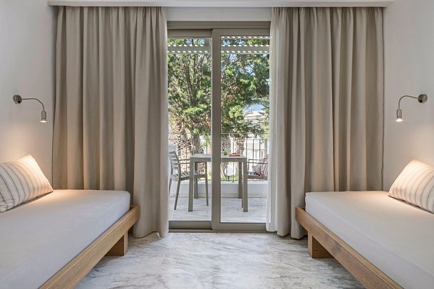 Sol by Mélia Marina Beach Crete - Wohnbeispiel Bungalow Gartenblick (Zimmercodierung BBG)