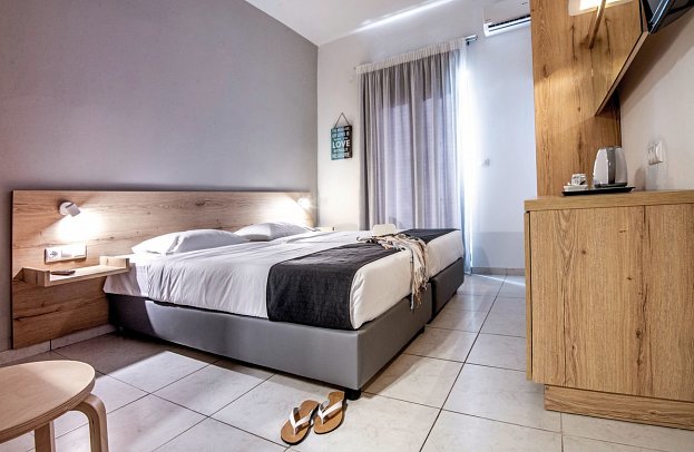 Zeus Hotels Neptuno Beach - Wohnbeispiel Doppelzimmer Superior seitl. Meerblick (Zimmercodierung DSN)