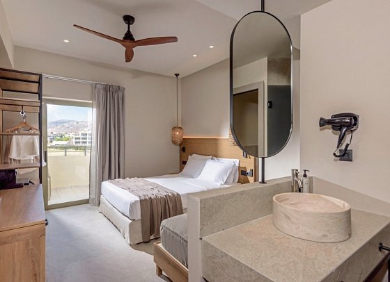 Zeus Hotels Neptuno Beach - Wohnbeispiel Doppelzimmer Premium seitl. Meerblick (Zimmercodierung DMN)