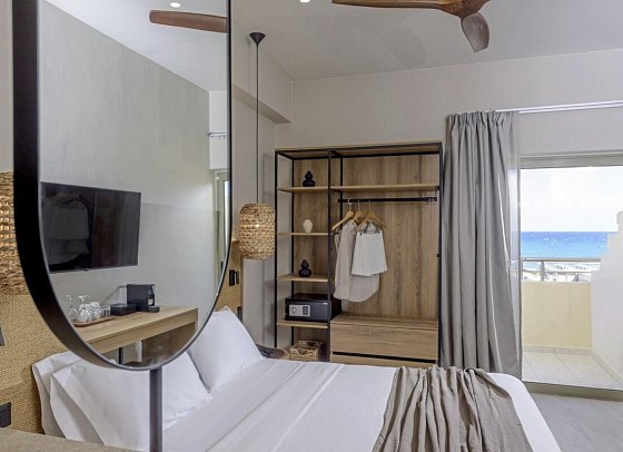Zeus Hotels Neptuno Beach - Wohnbeispiel Doppelzimmer Premium seitl. Meerblick (Zimmercodierung DMN)