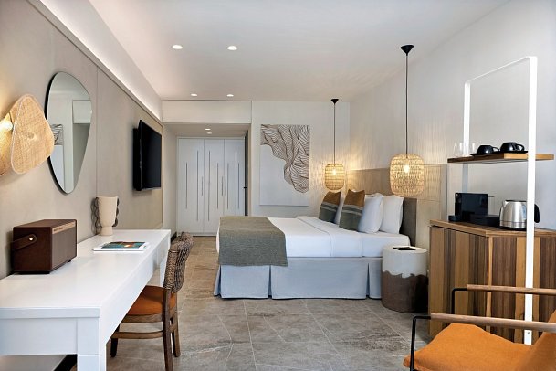 Domes Aulus Elounda, Curio Collection by Hilton - Wohnbeispiel Doppelzimmer Gartenblick Tropical Nest (Zimmercodierung DBG)