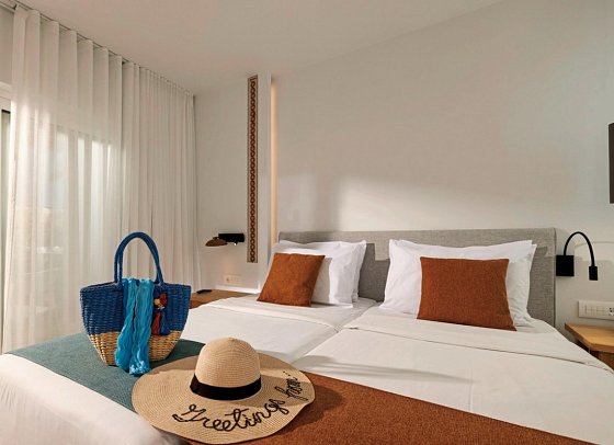 Anissa Beach - Wohnbeispiel Doppelzimmer Superior Meerblick (Zimmercodierung DSM)