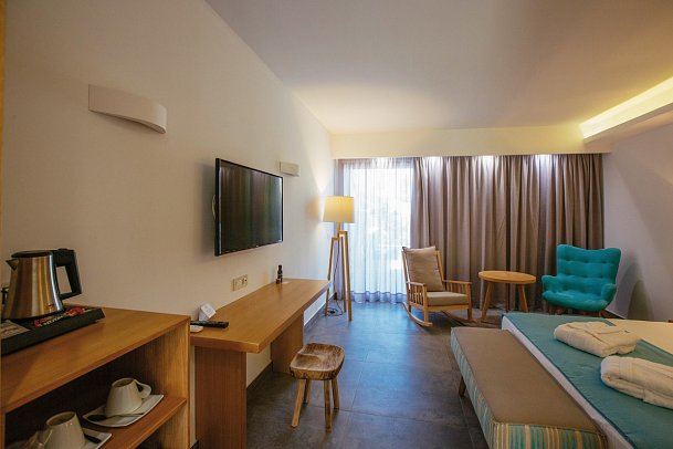 Aphrodite Beach Club - Wohnbeispiel Deluxe-Bungalowzimmer (Zimmercodierung BD1)