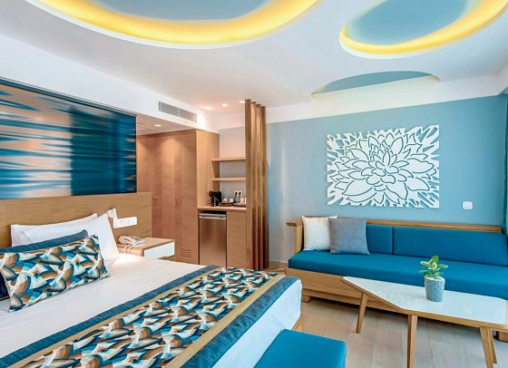 Lyttos Mare - Wohnbeispiel Doppelzimmer Deluxe Privatpool (Zimmercodierung DDR)