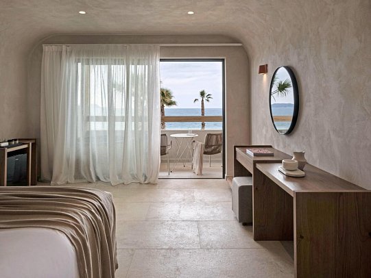 Stella Blue Seaside Resort - Wohnbeispiel Doppelzimmer Komfort Gartenblick Jacuzzi (Zimmercodierung DF1)