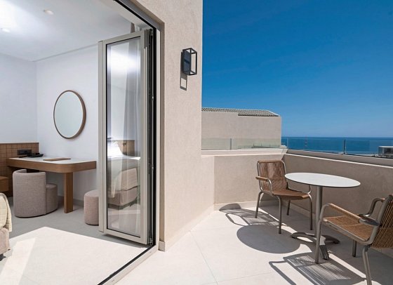 Galaxy Suites Boutique Resort - Wohnbeispiel Juniorsuite Gartenblick (Zimmercodierung JBG)