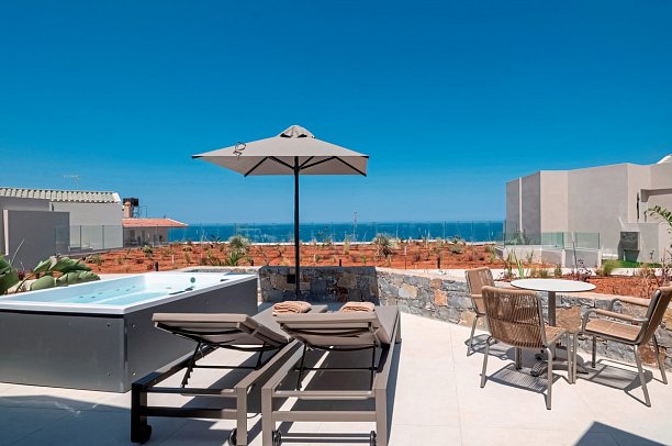 Galaxy Suites Boutique Resort - Wohnbeispiel Suite mit Jacuzzi (Zimmercodierung WB1)