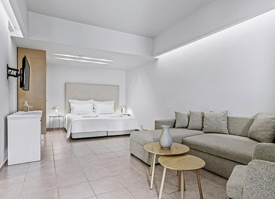 Almyra Hotel & Village - Wohnbeispiel Familienzimmer Premium (Zimmercodierung FM1)