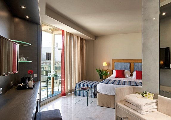 Kyma Suites Beach Hotel - Wohnbeispiel Doppelzimmer Superior (Zimmercodierung DS1)