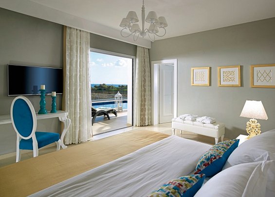 Anemos Luxury Grand Resort - Wohnbeispiel Suite Privat Pool (Zimmercodierung WBR)