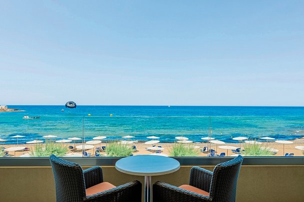 Calimera Sirens Beach - Wohnbeispiel Doppelzimmer Meerblick (Zimmercodierung D1M)