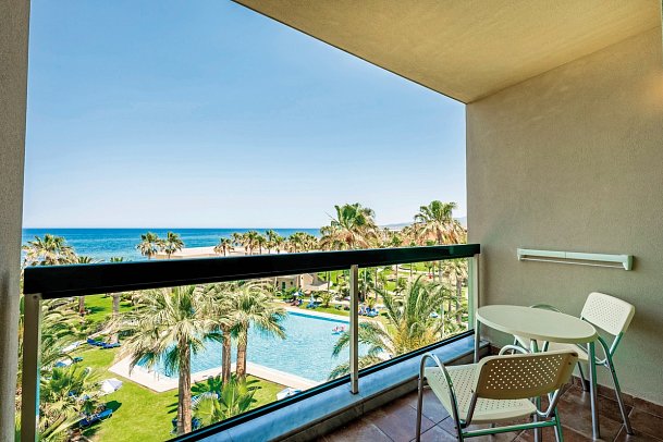 Calimera Sirens Beach - Wohnbeispiel Doppelzimmer Meerblick (Zimmercodierung D1M)