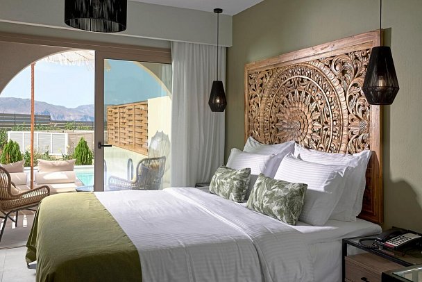 Pepper Sea Club - Wohnbeispiel Juniorsuite Superior Privat Pool (Zimmercodierung JSR)