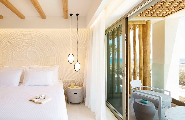 Mitsis Selection Rinela - Wohnbeispiel Familiensuite 2 SZ. Gemeinschaftspool (Zimmercodierung FB1)