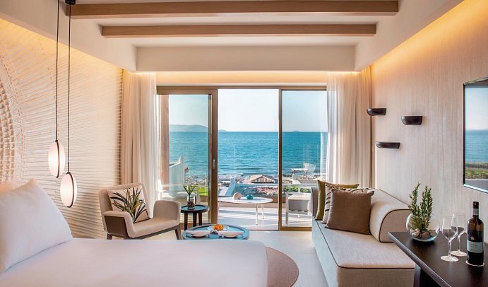 Mitsis Selection Rinela - Wohnbeispiel Doppelzimmer Superor Meerblick (Zimmercodierung DSM)