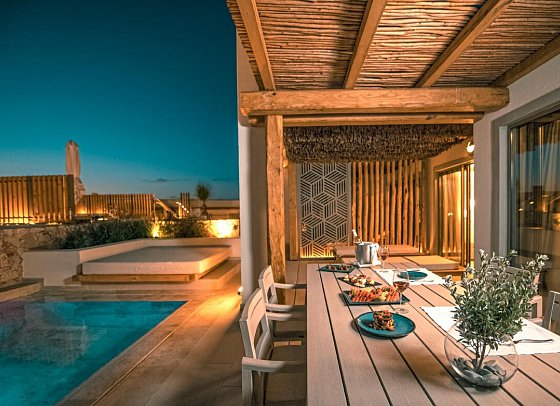 Mitsis Selection Rinela - Wohnbeispiel Villa (Zimmercodierung VBR)