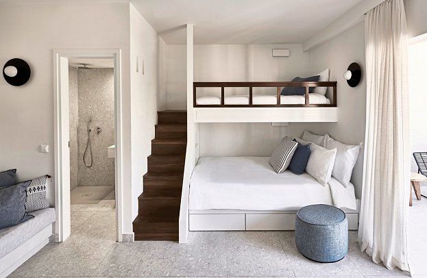 Phãea Cretan Malia - Wohnbeispiel Familienbungalow Deluxe (Zimmercodierung FD1)