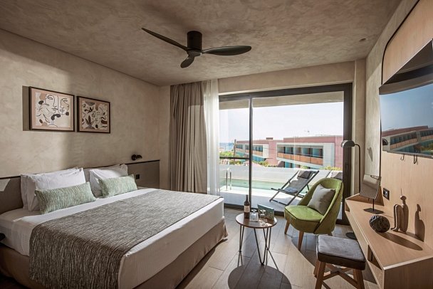 Harmony Boutique Resort - Wohnbeispiel Doppelzimmer Privatpool (Zimmercodierung DBR)