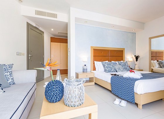 The Royal Blue Resort & Spa - Wohnbeispiel Doppelzimmer Superior Gartenblick