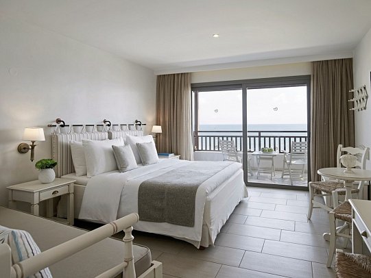 Creta Maris Resort - Wohnbeispiel Doppelzimmer Deluxe Meerblick Adults Only (Zimmercodierung DD4)