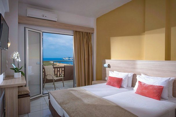 Blue Bay Resort Hotel - Wohnbeispiel Doppelzimmer Nebengebäude (Zimmercodierung D1V)