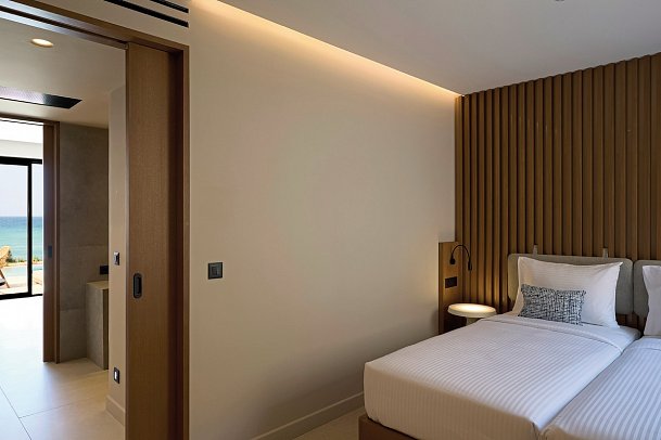 Oros Luxury Beach Resort - Wohnbeispiel Suite Familie Privatpool (Zimmercodierung WIR)