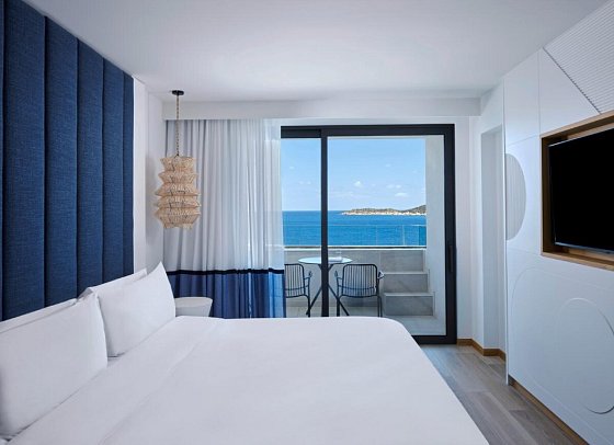 InterContinental Crete - Wohnbeispiel Doppelzimmer Premium Meerblick Individual Plunge Pool (Zimmercodierung DMM)